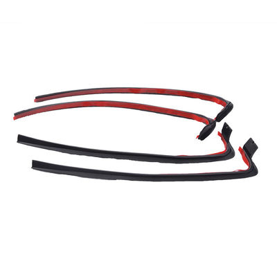 8mm*10mm Rubber Accessories Automotive Lamps Rubber Parts Adhesive Black Rubber Strips For Automotive Lamps